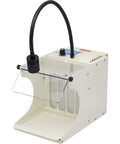 On The Bench Filter Hood With Light And 3 Filters For Jewelry And Dental Labs, 115V North American Plug shown in profile