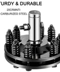Rugged 1 3/8 Inch PTO Slip Clutch For Farm Tractors, Adjustable Carburized Steel Rotary Cutter Protector close-up.