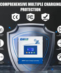 Image of 60A MPPT Solar Charge Controller For 12V 24V 36V 48V Auto Detect Max Input 150V LCD Display Smart Regulator on shield.