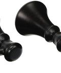Oil Rubbed Bronze Lever Roman Tub Faucet Two Handle Set with Ergonomic Grips and Venetian Bronze Finish