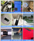 Flexible Rubberized Waterproof Tape 4 Inch 5 Foot Patch And Seal For Leaks Works Underwater Like A Boss Indoor Outdoor Use