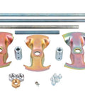 Swapping Valves Is a Breeze With This Complete 2 Way Coaxial Conversion Kit Crafted From Solid Brass Featuring Thermostatic Pressure Balance Technology And Measuring Exactly 21 5/8 Inches For Zero Hassle Installation, showcasing brass and metal components.