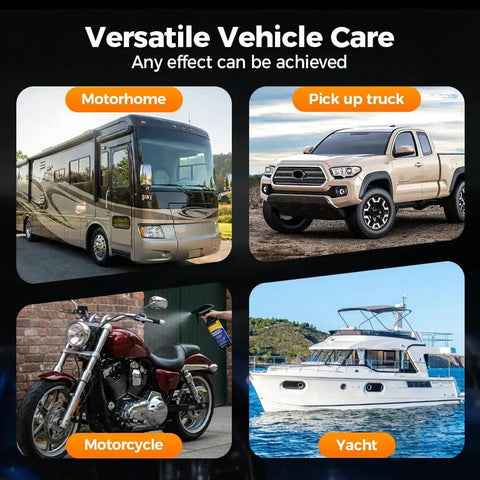 Car Scratch Repair Kit With Deep Scratch Remover Polish Wax And Wipe Sponge For Vehicles on motorhome, truck, motorcycle, yacht