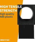 6 Inch Dust Collection Blast Gate For Workshop Airflow Control with ABS plastic, high tensile strength, easy open and shut design.