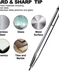 Built Different Tungsten Carbide Scribe Metal Etching Pen And Glass Tile Marking Tool featuring hard and sharp tip for various surfaces.