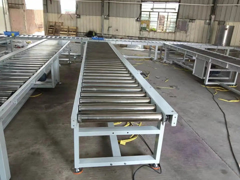 Heavy Duty Seven Pack Of Industrial Conveyor Belt Guide Rollers Delivers Smooth Ride With Unpowered Idler Drums For Easy Cargo Transfer And Top Shelf Material Handling Across Multiple Sizes For Zero Hassle Operation