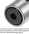 HARFINGTON cam follower KR16 needle roller bearing, 16mm roller diameter, metal cylindrical body close-up