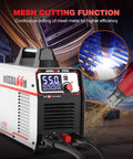 55 Amp Plasma Cutter With Non Touch Pilot Arc Dual Voltage 110V/220V LCD Screen IGBT Inverter Cuts Up To Three Quarters Inch 12mm
