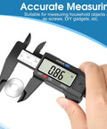 Beefy Digital Caliper Measuring Tool 0 To 6 Inch Electronic Caliper With Large LCD Screen showing measurement 0.86 inch