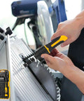 Using the 75-In-1 Precision Screwdriver Set With 67 Magnetic Bits And Mini Wrench For Electronics Repair on a machine.