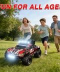 One Eighteen Scale 4WD RC Truck For Kids And Adults, Zips Up To 25 MPH On Any Terrain, IPX4 Waterproof, in outdoor park