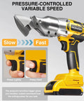 Cordless Metal Shear For DeWalt 20V Max Tool Only No Battery Included 14 Gauge Cutting Multi Material Brushless Motor 330 Nm Torque 360
