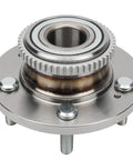Front view of Rear Wheel Bearing And Hub Assembly For Hyundai Santa Fe 2001 Through 2006 FWD With Five Lug 4 Wheel ABS