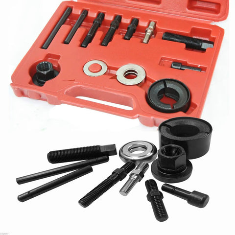 Heavy Duty Automotive Pulley Puller And Installer Kit Made From Durable Carbon Steel for effective alternator and power steering repairs.