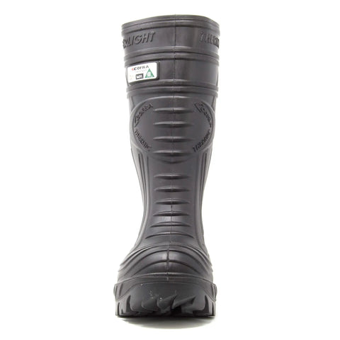Black Cold Snap Safety Boots Size 12 Thermal Insulated Metguard Slip Resistant Electrical Hazard Protection Heavy Duty Rubber Outsole Built Tough For The Daily Grind
