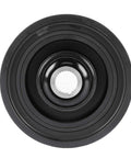 Front view of black Honda CR-V Bolt-On Harmonic Balancer Crankshaft Pulley Fits 1997-2001 2.0L L4 Engine Direct Bolt-On Replacement With OE-Style Specs