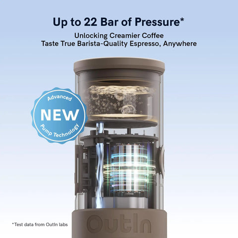 Pocket Size Portable Espresso Machine For Travel And Camping With Self Heating Mini Coffee Maker For Ground Coffee Or NS Capsule Adapter Adventure Ready Espresso On The Go For Hikes And Backpacking