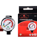 Air Regulator For Spray Guns And Pneumatic Tools With One Quarter Inch NPT Inlet And Swivel Outlet, Lightweight Yet Durable, Easy To Read Gauge