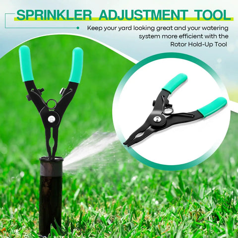 Sprinkler Pull Up Tool For Pop Up Heads Grab And Go Design Easy Grip For Pulling Up Sprinkler Riser And Adjusting Nozzles
