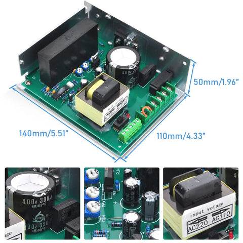 0 To 100V DC PWM Power Supply For 500W Brushed Spindle Motor With 6A Output, Manual Potentiometer Or MACH3 0 To 10V Control
