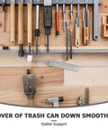 Soft Close Trash Can Damper Piston Kit For Home Kitchen Office, Quiet, Smooth Lid Closure, Steel And Plastic Mechanism, on a tool wall