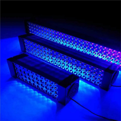 Heavy Duty Cold Light Uv Curing Lamp Equipped With 365Nm 395Nm And 405Nm Wavelengths For Rapid Resin Cure And Pcb Solder Surefire Results Slick Plug In Workhorse For 3D Printer And Tech Crew in blue lighting backdrop.