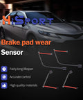 HiSport brake pad wear sensor set (4) for Audi Q7, Porsche Cayenne, VW Touareg — front and rear