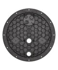 Heavy Duty Sewage Basin Cover For 28 Inch Basin, Fits 24 Inch Basins, 12 Bolt, Gas Radon Odor Tight, Polyethylene Structural Foam, Black
