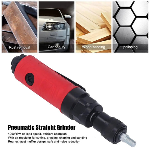 Tough As Nails Pneumatic Air Die Grinder, ergonomic design, 4000 RPM for cutting, grinding, and sanding tasks.