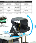DIY Programmable ROS Tank Robot Kit With AI Camera For Jetson Nano B01 Recognition Tracking OpenCV And MediaPipe Vision Transbot SE Without Nano Starter Tank Chassis; metal camera gimbal with 180° servo