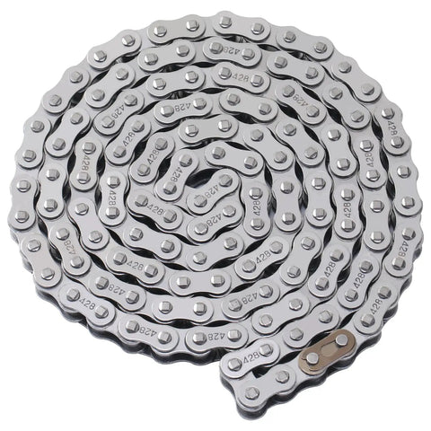 428 Motorcycle Chain With 132 Links And Chain Breaker For TTR125 TTR225 Hawk 250 Boom Vader 125 Apollo RFZ TaoTao Coleman