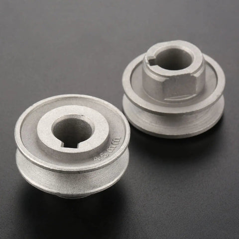 Heavy Duty Clutch Motor Pulley For Industrial Sewing Machines, Aluminum Timing Transfer Wheel Pulley, 45mm outer diameter