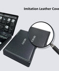Digital Pocket Scale 500g With 0.01g Accuracy For Grams Ounces Grains Ct Dwt Ozt Tare Function And LCD Backlight with leather cover