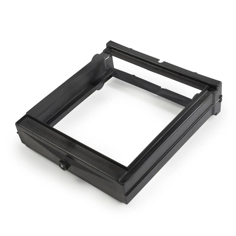 Close-up of a black plastic frame from Humidifier Maintenance Kit With Water Panel Model 10 For Aprilaire 500 Series Whole House Humidifiers Replacement Filter Fits Models 500 500A 500M Easy Install