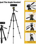 Self Leveling Green Cross Line Laser Level With Tripod For Hanging Pictures And Home Renovation Projects Pro Grade Power Display Battery Included Indoor Construction Tool For Fast Precise Alignment, 65cm tripod