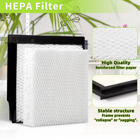 Top Notch Replacement Wick Filter For AirCare Humidifiers B23 DP3 B40 B40-C 3D6-100 5D6-700 7D6-100 pack of 4