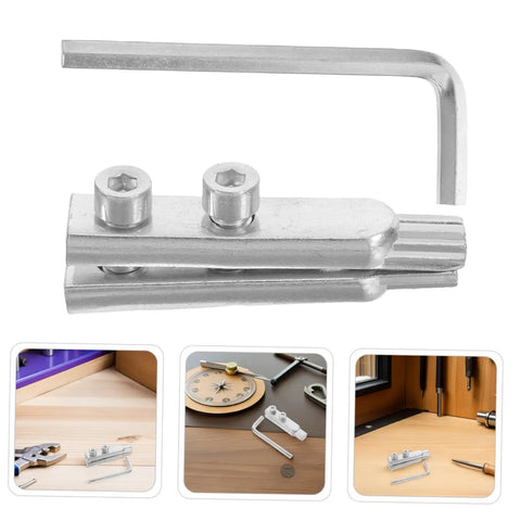 2pcs Broken Valve Screw Extractor Kit For Damaged Bolts And Stripped Screws Easy Pipe Thread Remover Tool Set To Hit The Spot And Fix Messy Pipes Fast, silver metal tool with hex key