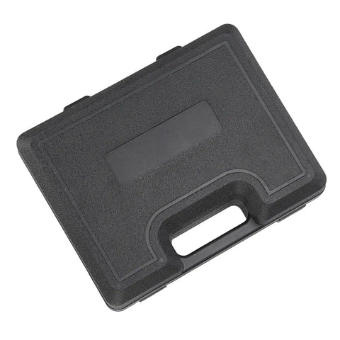 Ditch The Slow Drilling And Grab This Super Cool 5 Pcs Concrete Hole Saw Kit Made With Tough Tungsten Steel. It Has Smart Ventilation Holes For Fast Chip Removal So You Can Slice Through Brick, Cement Or Wall Like A Boss. Perfect For HVAC, Plumbing And. black plastic storage case for 5 pcs tungsten steel concrete hole saw kit