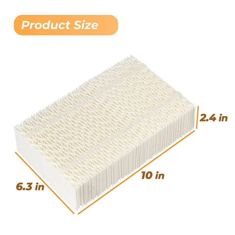Humidifier Wick Filter Replacement For AIRCARE Essick Air HD1205 HD1211 EA1201 HD12110 Kenmore 14909 14912 32-14912 42-14912 4 Pack Durable Dense Construction With Hot Glue Strips For Better Filtration And Cleaner Mist