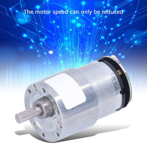 12V DC Gear Motor With Encoder Micro Geared Motor For Forward And Reverse Motion 20 RPM Low Voltage Drive
