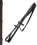 Brown Dressage Bridle With Padded Anatomic Veg Tanned Leather Set All Purpose Crank Noseband Anti Pressure Mono Crown
