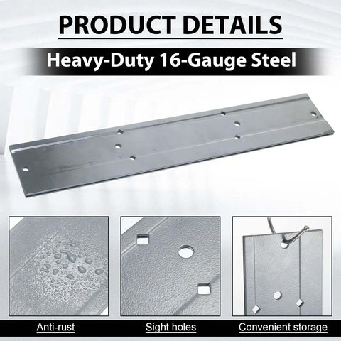 18 Inch Folding Metal Bending Tool For Sheet Metal And HVAC Ductwork, Pro Grade Steel Hemming Tool, heavy-duty 16-gauge steel