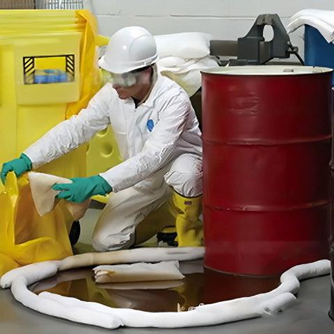 Heavy Duty Oil Only Absorbent Socks Eats Up Grease Without Breaking A Sweat Rock Solid Industrial Leak Control Tubes For Garages And Warehouses Water Repellent Polypropylene Build Handles Any Mess Smoothly