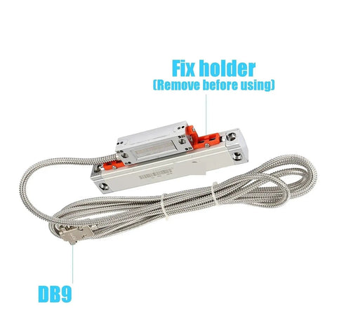 Top Notch 3 Axis LCD Touch Screen Digital Readout DRO Kit With Precision Linear Scale Encoder SDS200S fix holder and cable