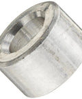 Top Shelf Aluminum Round Spacers For Number Eight Screws Sweet Five Sixteenths Outer Diameter Point One Six Six Inner Bore Three Sixteenths Length Pack Of Ten Heavy Duty Metal Kit For Fast Projects close-up view of a round aluminum spacer.