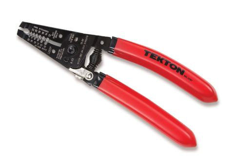 7 Inch Wire Stripper Tool Built Tough With Hardened Steel, Strips 10-20 AWG Solid And Stranded Wire, Serrated Pliers Jaw