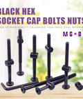 Solid M6x80mm Crib Hardware Kit Packed With Corrosion Resistant Barrel Nuts And Hex Socket Head Bolts Tough As Nails Fasteners for furniture.