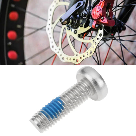 12 Pack M5X16mm Bike Disc Rotor Bolts With T25 Torx Head For Disc Brake Rotors, Rust Resistant 304 Stainless Steel, 16mm Thread Length