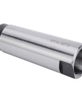 MT4 to MT3 Morse taper reducing sleeve; steel cylindrical adapter for lathe and milling, side view