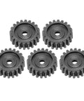 Five Pack Steel Servo Spur Gears With 24 Tooth Internal Spline Module 0.8 Durable Industrial Replacement Gears For RC